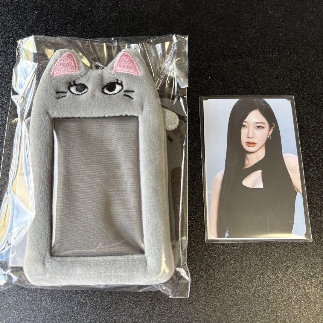

[USED] aespa Gisele Photo Card Holder Uncon Seoulcon with Trading Card