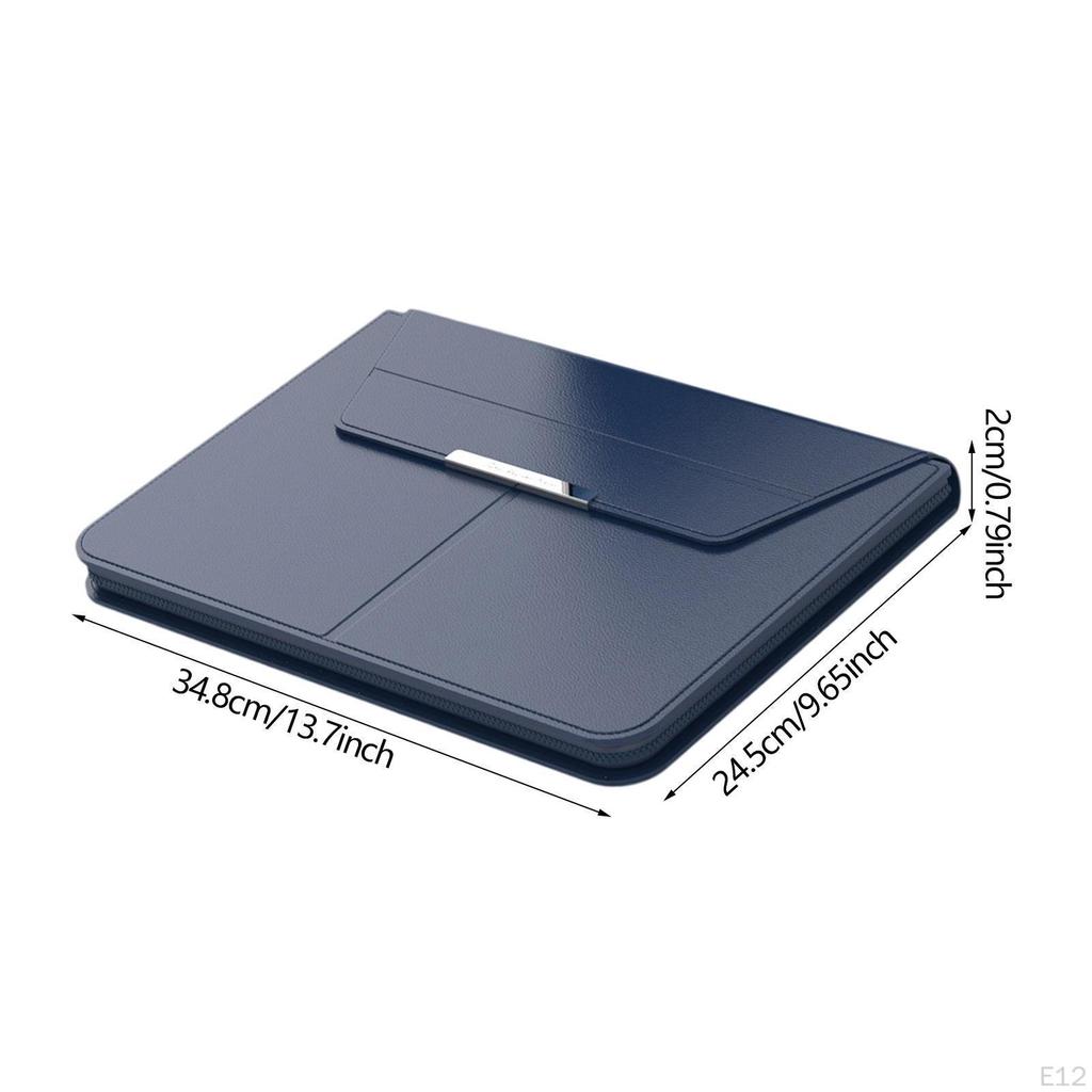 Laptop Sleeve 13 14 Inch Lightweight with Invisible Stand Outdoor Portable Liner Case for Macbooks