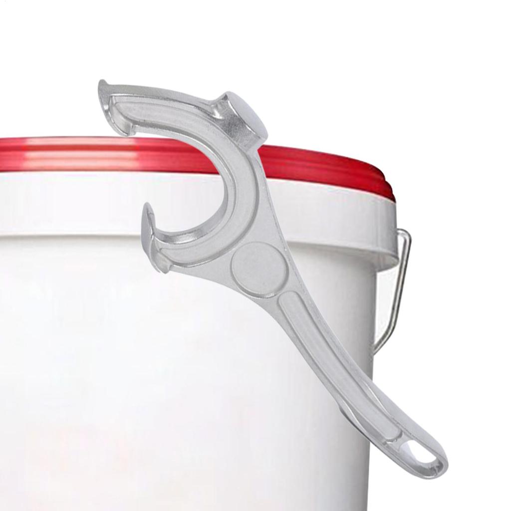 Aluminum Bucket Lid Opener Multi Function Bucket Opener Durable Bucket Lid Remover Paint Can Opening Tool Wrench Tool for Home