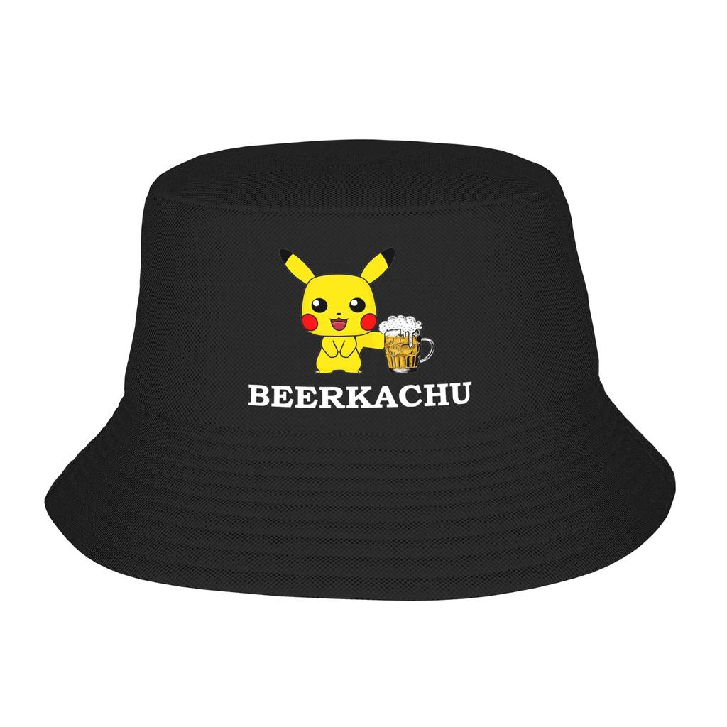 Trendy Ghost Pokemon Bucket Hat Women Lightweight Outdoor Sport  Fishing Cap Beach Hatwear