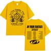 Ateez 2025 World Tour In Your Fantasy Tour Dates  8 Makes 1 Team T Shirt Korean Kpop Fashion T-shirt Men Women Cotton T-shirts