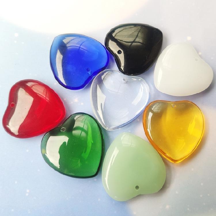 Exquisite Heart Shaped Pendant Charm Bulk Beads for DIY Bracelet Necklace Making Jewelry Findings Accessories Gift