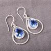 Tanzanite Handmade Gemstone Earrings, 925 Sterling Silver Earrings Antique Jewelry, Earrings For Engagement Gift