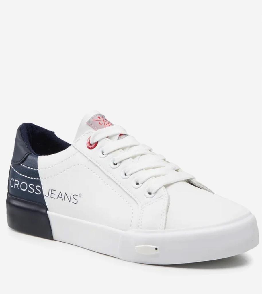 Cross Jeans EE2R4018C - White Women's Sneakers, Classic Casual Shoes