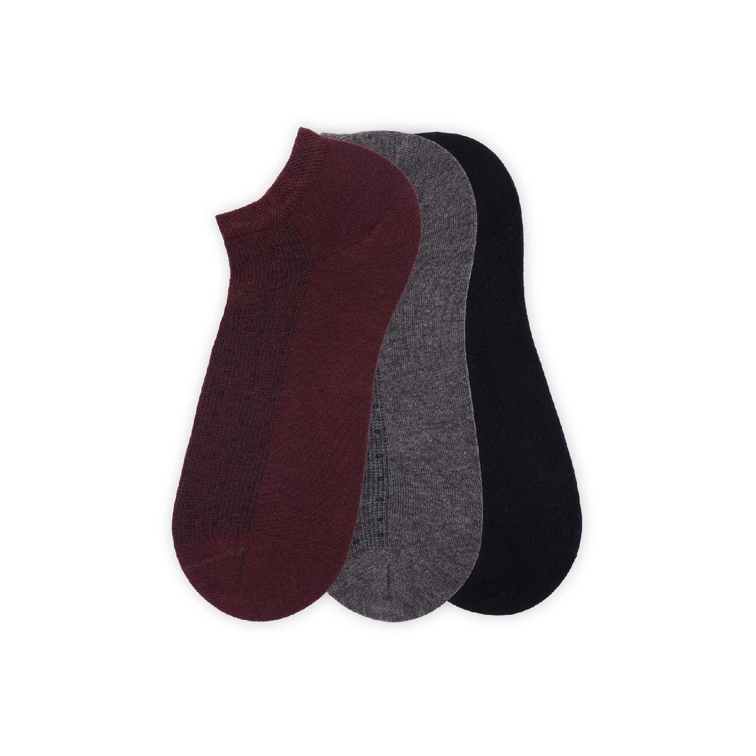 

3 Pack Patterned Sports Socks Standart чистый