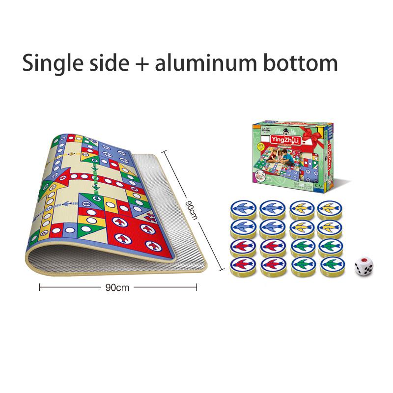 New Design Kids Carpet Ludo Board Game Mat for Children Portable Travel Children Toy Chess Family And Party Games