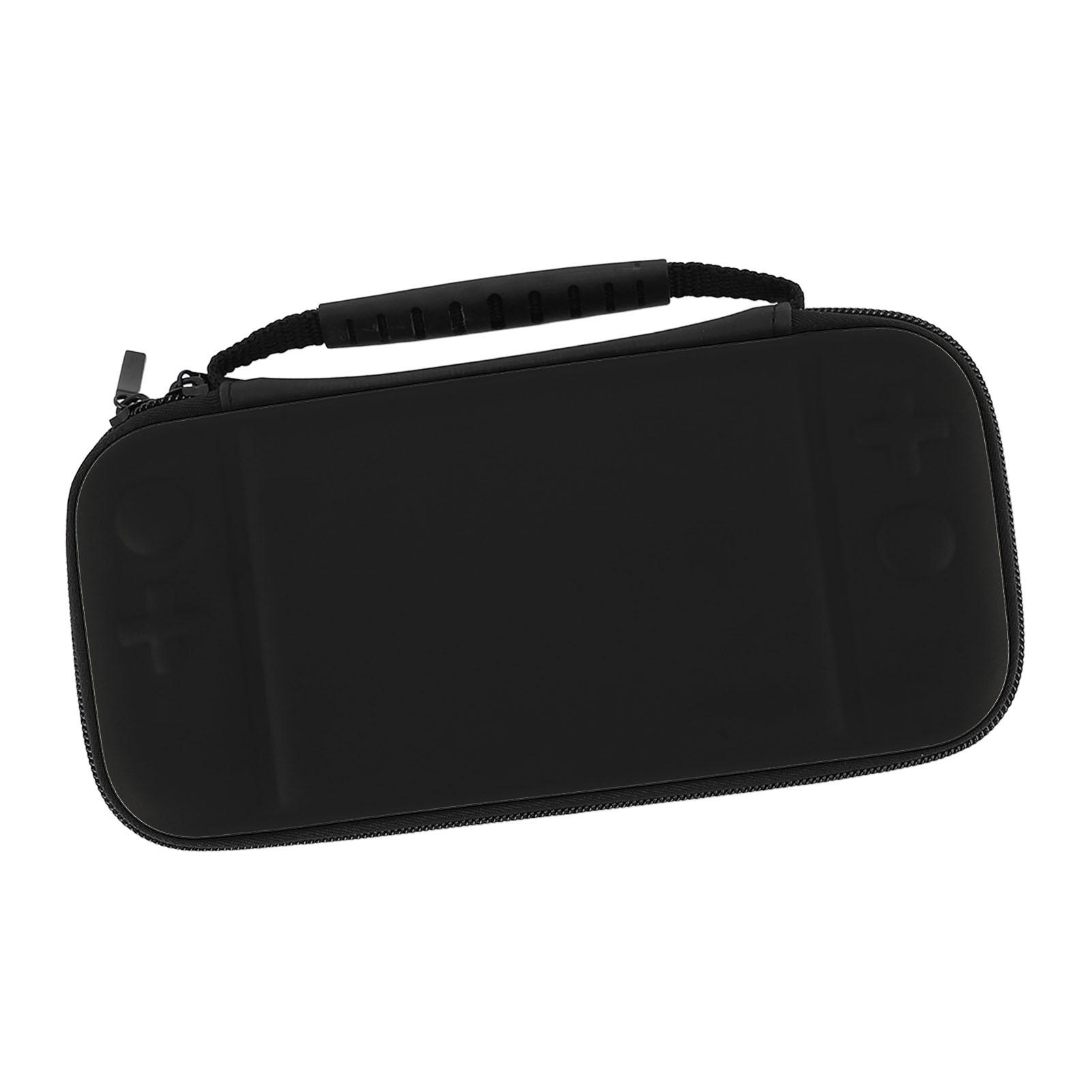 

Game Console Case Super Thin Portable Travel Carrying Storage Protective for Switch Lite with 10 Game Card Slots Black чёрный