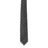 [Fortuna Tokyo] Necktie 01. Innocence Nishijin-ori Necktie Men's FT-T01 Dark Gray Blade Width 7cm Length 142cm