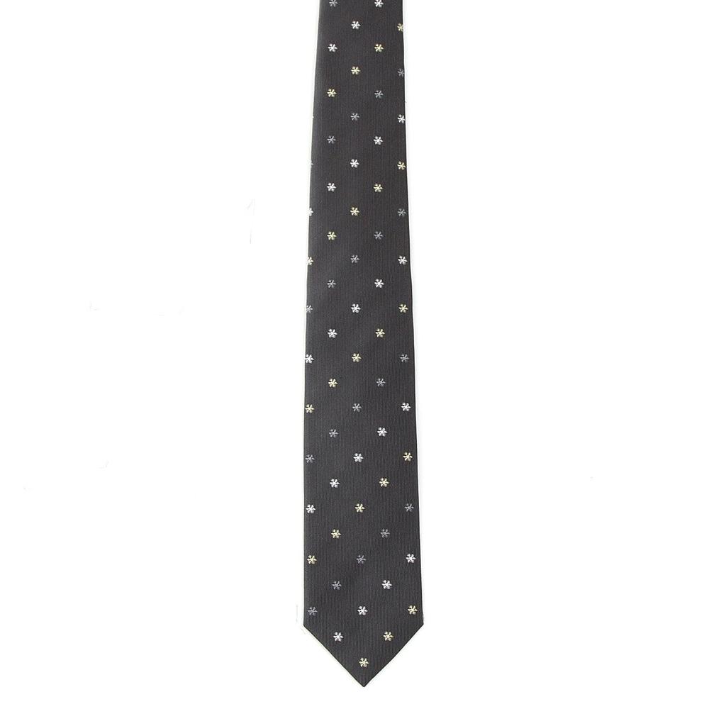 [Fortuna Tokyo] Necktie 01. Innocence Nishijin-ori Necktie Men's FT-T01 Dark Gray Blade Width 7cm Length 142cm