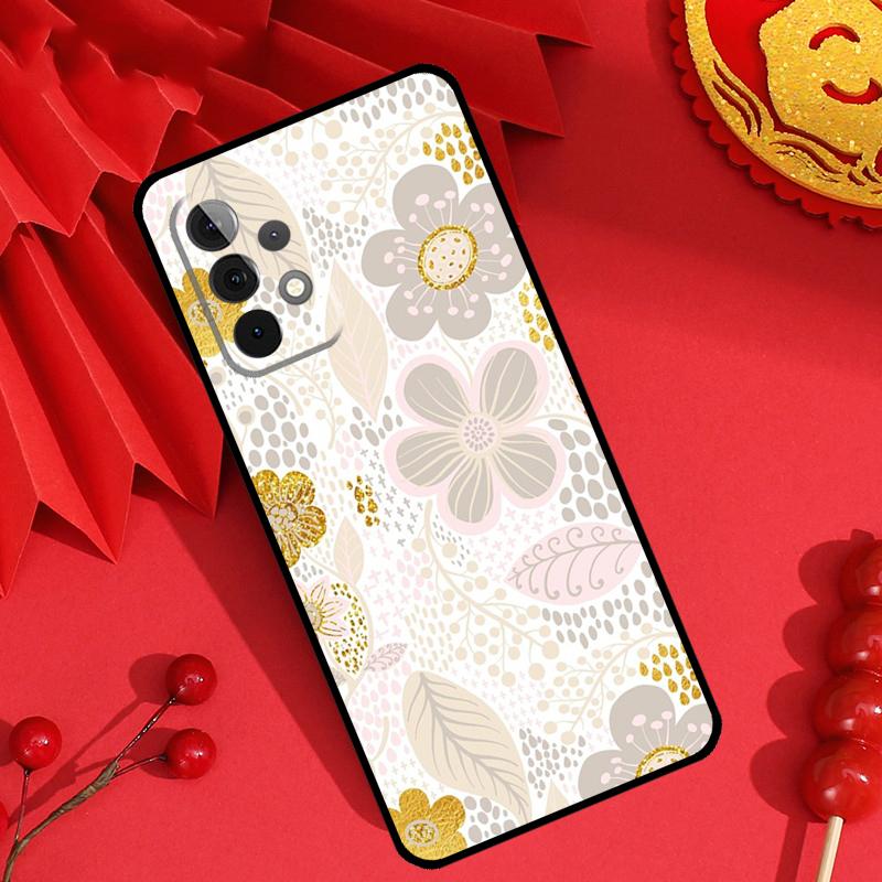Floral Charm Secret Garden Case For Samsung Galaxy M15 M55 M31 M13 M11 M12 M14 M06 M16 M36 M56 M53 M32 M52 M35 M34 M54