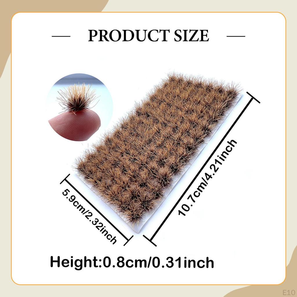 Large Cluster Grass Model, Tufts Miniature, for Building Garden Scenery Landscape