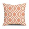 Nordic Geometric Decorative Pillow Sofa Cushion Cover Modern Home Decor Square Pillowcase Peach Skin Pillowcase