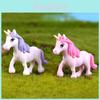 Adorable Unicorn Figurine For Micro Landscape And Fairy Garden Decor