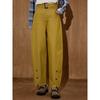 Coolhut2025 Autum High-Waisted Casual Straight-Leg American Retro Loose Work Clothing Women's Casual Pants