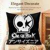 Band OOne ok rock Cushion Cover Natural Linen Organic Fabric DoubleSided Printing Sofa Home Decor Gift Pillow Case