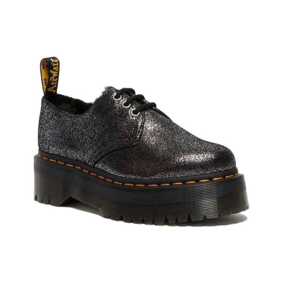 Dr. Martens Leather Commuter Warm Low-Top Casual Shoes Unisex Casual Shoes Black 27957012