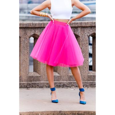 Women Designer Casual Wear Flared Skirt Indian Beautiful Polyester Short Skirt