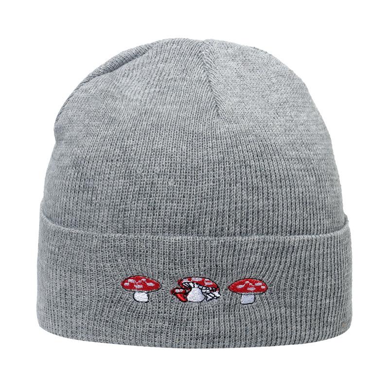 Hip Hop Trend Hat Anime Dragon Ball Wukong Wool Hat Autumn and Winter Cartoon Wu Turtle Letter Knitted Hat Men