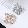Temperament Fashion Versatile Pearl Geometric Brooch Accessories Men and Women Universal Brooch Corsage Long-Lasting Color Exquisite Brooch BFF Gift