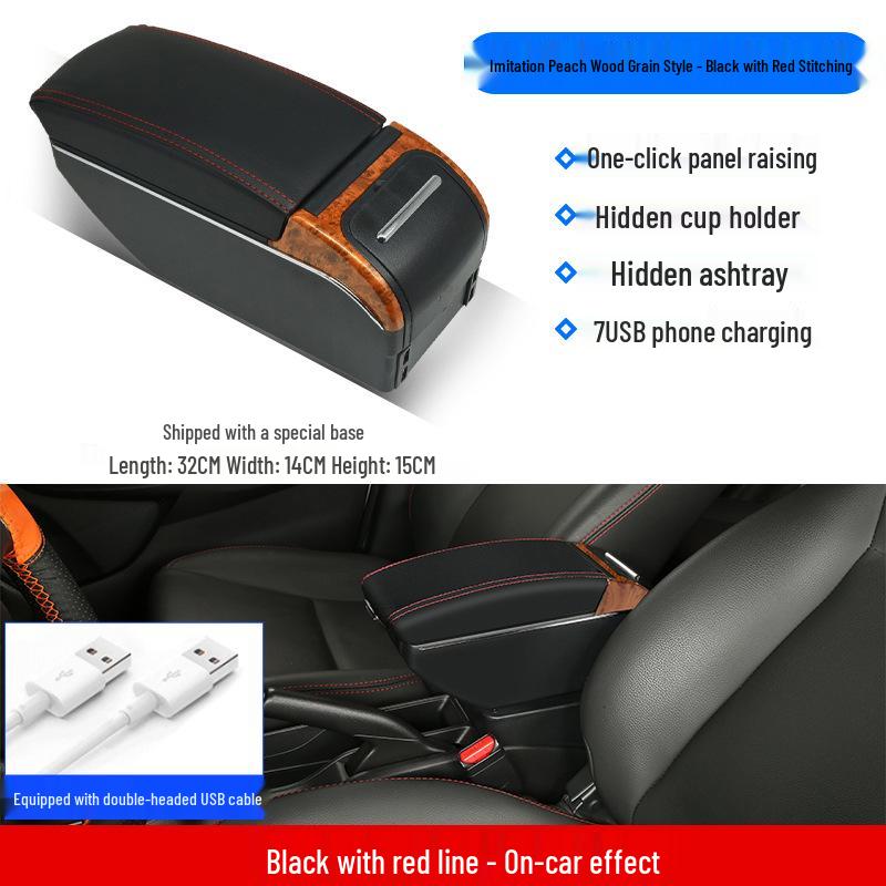 Geely Panda Cross No-Drill Armrest Box for Panda & Global Hawk GX2