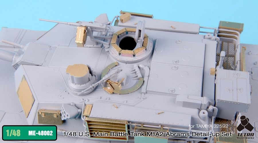 Tetra Model ME Series American M1A2 Abrams Tank T Plastic Model Parts ME4802 1/48 (for Company)
