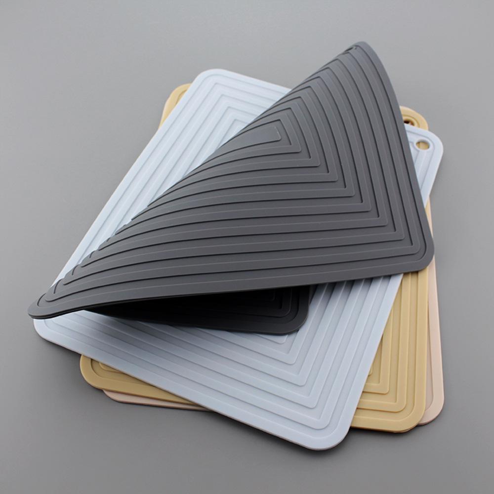 Nordic Style Silicone Heat-Resistant Kitchen Table Mat - Multi-functional Anti-Scald Pot and Bowl Pad