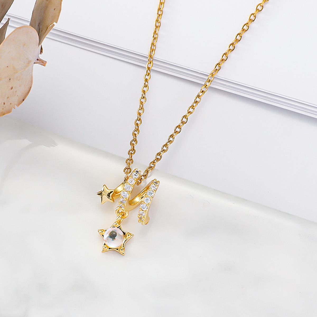 

Exquisite Geometric Star Light Luxury Choker золотой