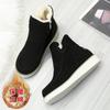 Winter new thick-soled velvet thickened snow boots for women, large size warm towel, short boots, cotton shoes for women
