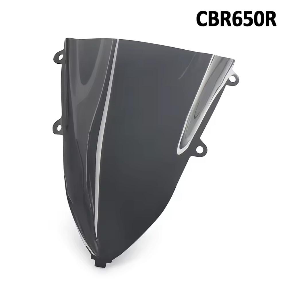 New Motorcycle Accessories Windsceen Double Bubble Windshield Wind Deflector Fairing For Honda CBR650R 650 R CBR 650R 2019-2025