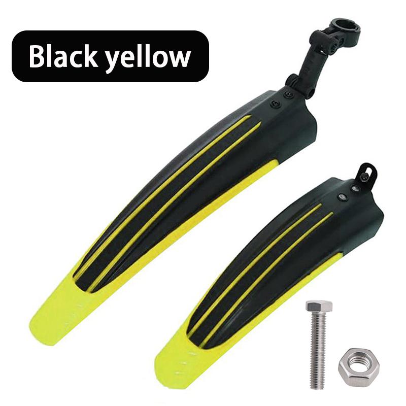 2pcs Bicycle Fenders Splash Fender Guard Set Mountain Bike Rear Front Mudguard Cycling Riding Accessories For 20/22/24/26 Inch