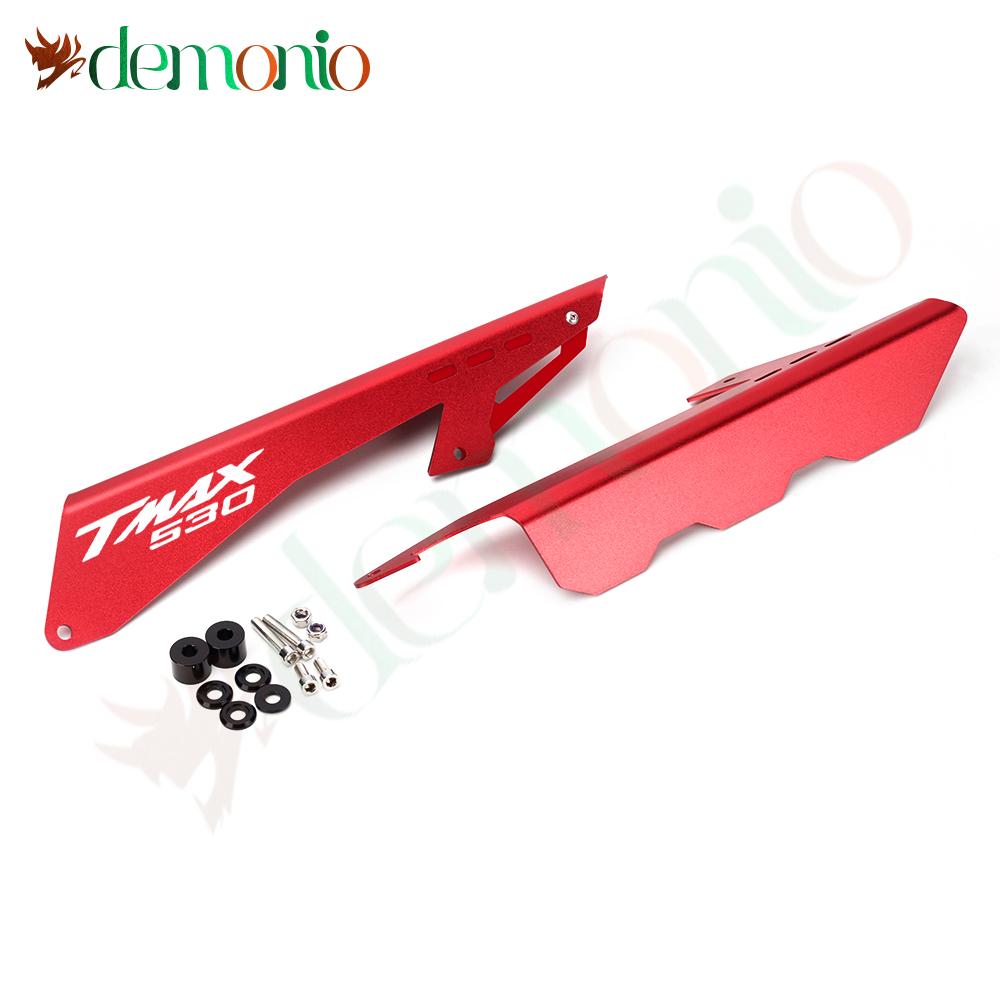 Motorcycle Accessories Chain Guide Guard Cover Protector For YAMAHA TMAX530 TMAX560 T MAX 530 T-MAX 560 TMAX DX SX
