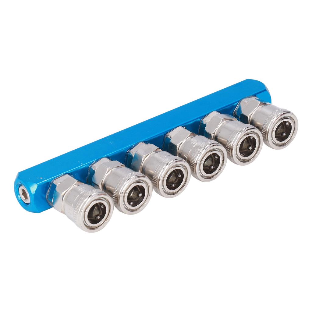 G14 Air Distribution Block Straight Air Hose Splitter Pneumatic Manifold with ConnectorSML?6