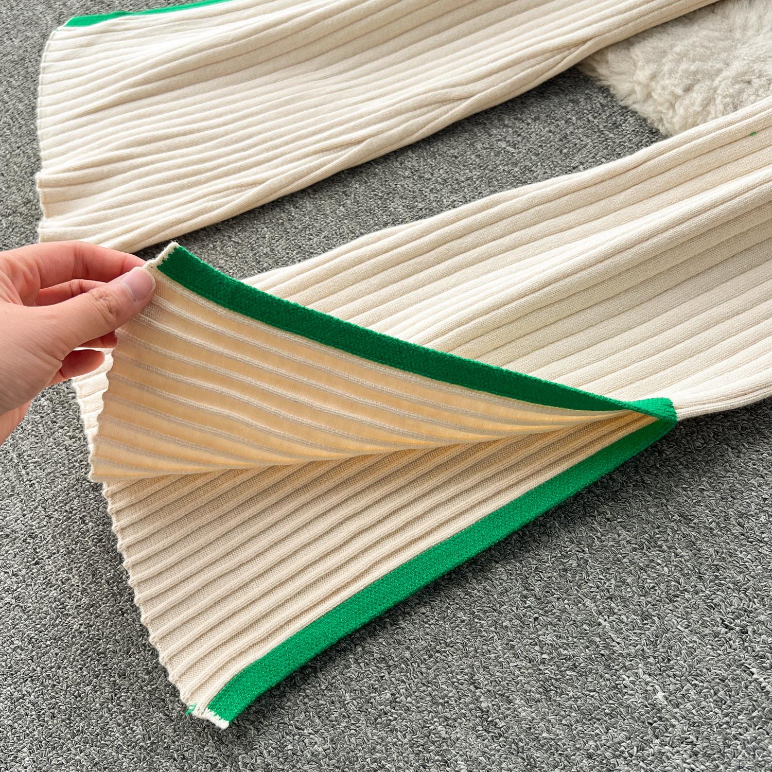 Винтажный вязаный топ с круглым вырезом в стиле Хепберн — фото 19