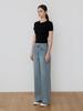 Kkomma Cmj42 Summer Jennie Vintage Wide Denim Pants