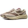 Li Ning Zheng Rong M500 Comfortable Versatile Wear Resistant Non Slip Low Top Casual Shoes Women sneaker Beige Brown AGCV056-1