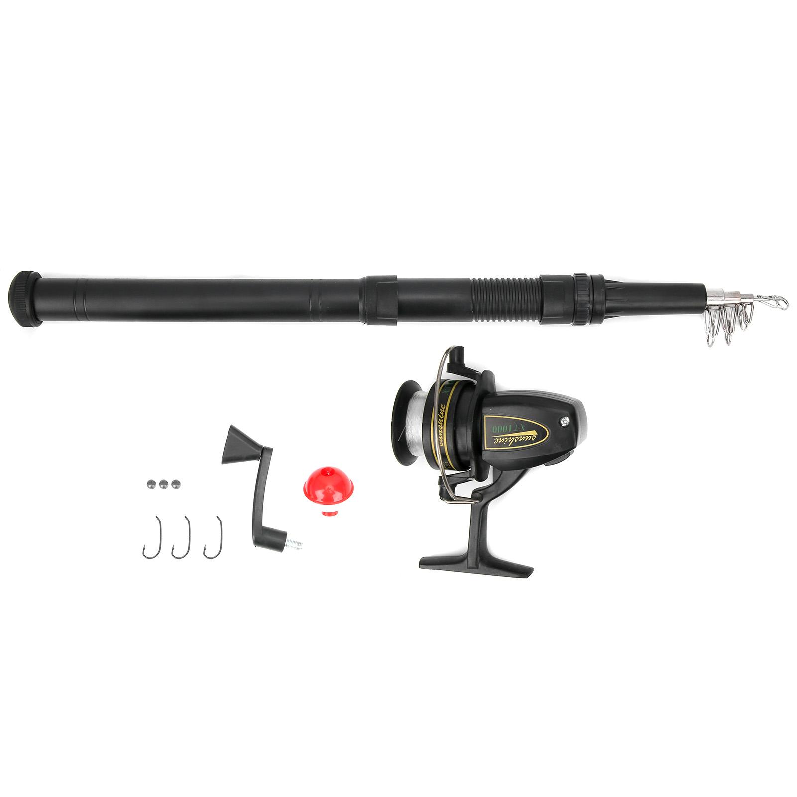 

1.6M Fishing Rod Fishing Reel Fishhook Set for Seawater Fresh Water Boat Fishing