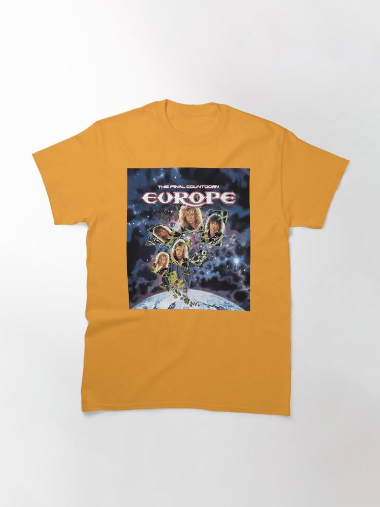 Europe The Final Countdown Foureb Europe Band War Of Kings Classic T-Shirt