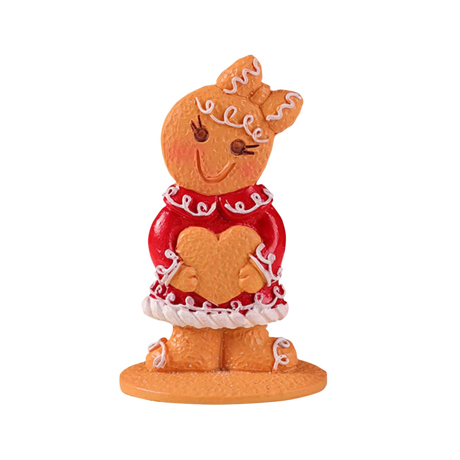 

Christmas Cartoon Resin Ornaments, Holiday Decorations, Atmosphere, Decoration Props One Size