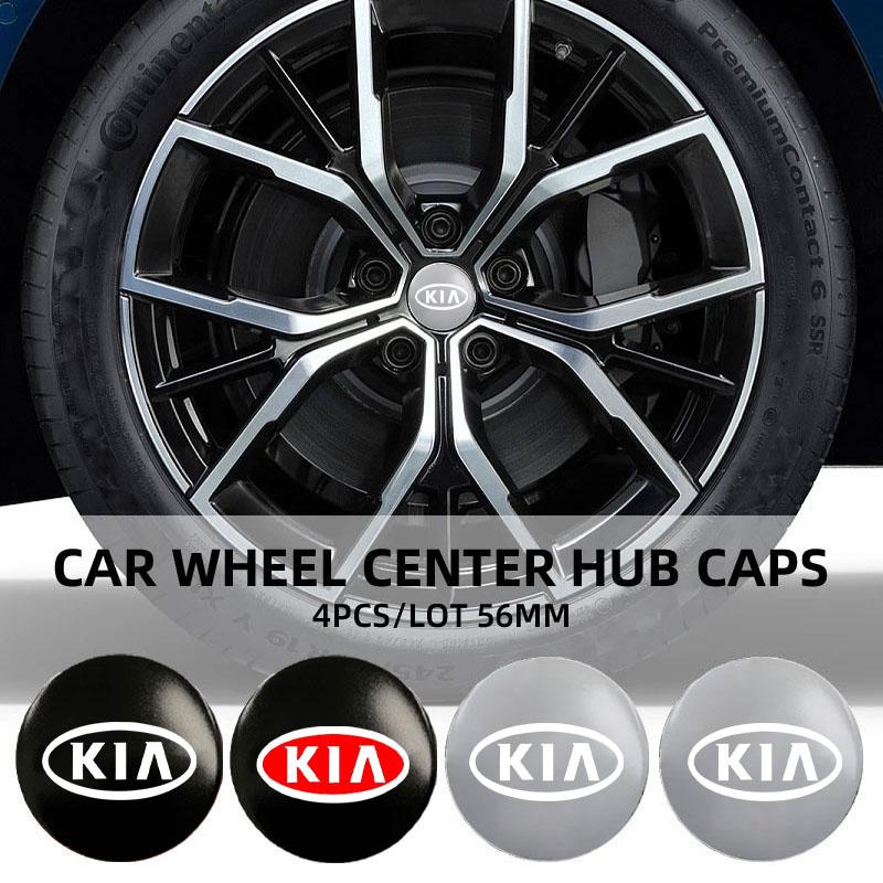 2026 Hot Car Sticker Car Wheel Center Hub Cap Rim Cover Emblem Stickers For Kia Sportage Cerato Optima K2 K3 K4 K5 Rio Picanto S