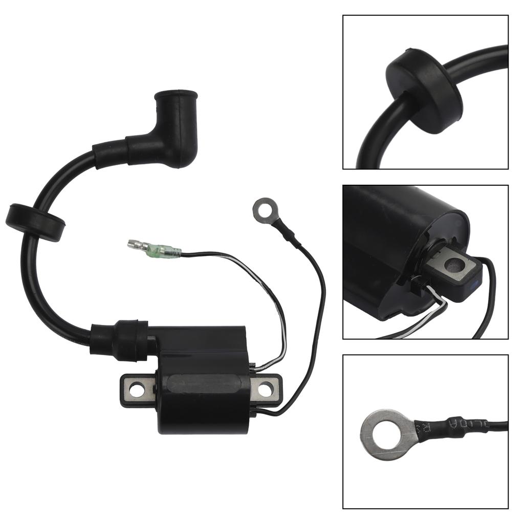 Ignition Coil Fit for Yamaha 25HP 25J ETOS/L 30HP 30D MHS/L MS/LH 6J8-85570