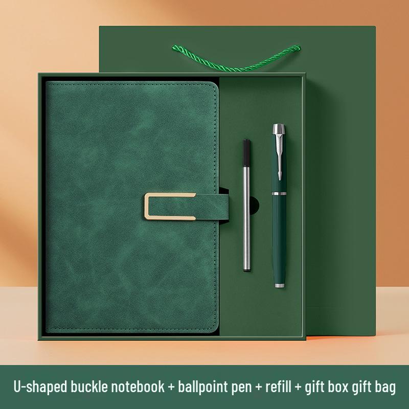 Customized Business Notebook Gift Set with Logo - Premium Cross Diary for Enterprise Office