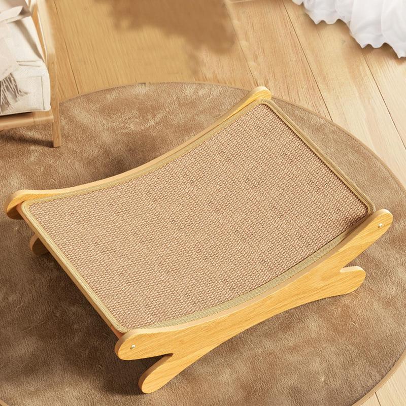 2 In 1 Cat Scratching Board Breathable Wear-resistant Cat Scratching Board Lounge Bed Nest for Pets Indoor and Outdoor Rest