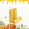 2025 Trend 30 Pieces 100% Natural Beeswax Candle Making Kit, Honeycomb Texture DIY Beeswax Candle Craft Set