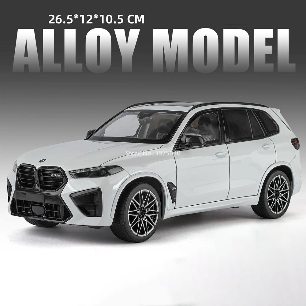 

1:18 Alloy Diecasting BMW X5M Models Cars Toy Wheel Steering Miniature Vehicles 6 Doors Opened Car Model Boys Educational Toys белый