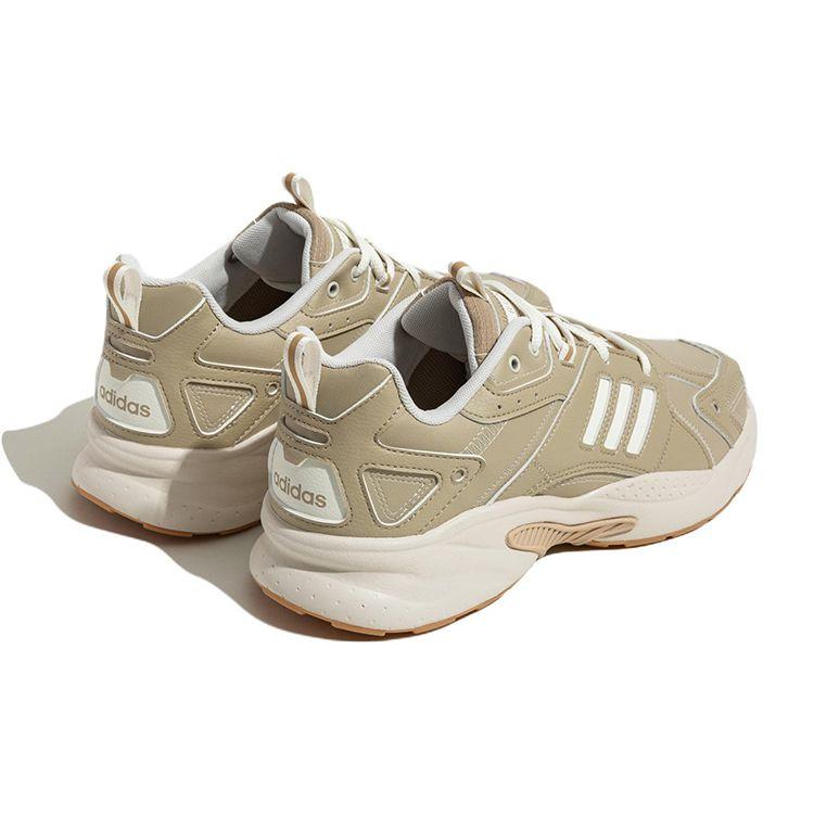 Adidas Neo JZ Runner Fabric Leather Suede Trendy Versatile Durable Lightweight Low Top Casual Shoes Unisex Sneaker Brown IG9433