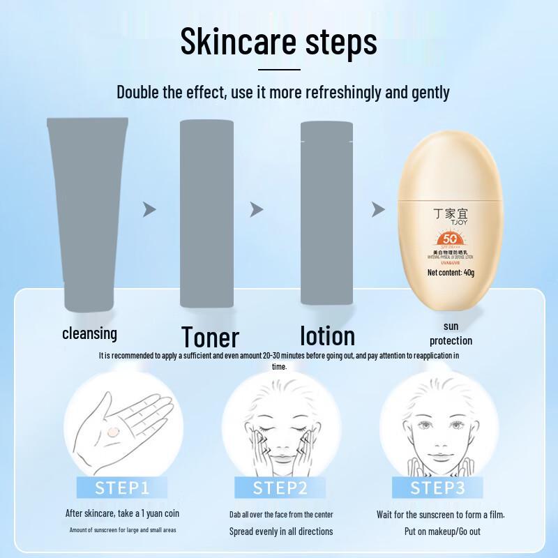 Dingjiayi SPF50+ PA+++ Sunscreen & Skincare