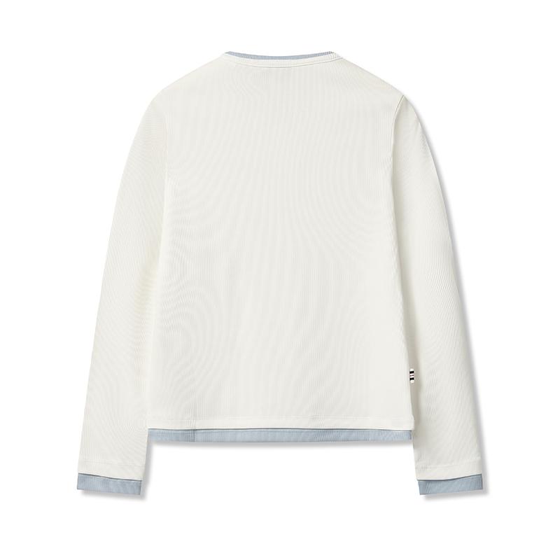 New FILA Heritage T Shirts Women's Cloud White F11W548214F-WT