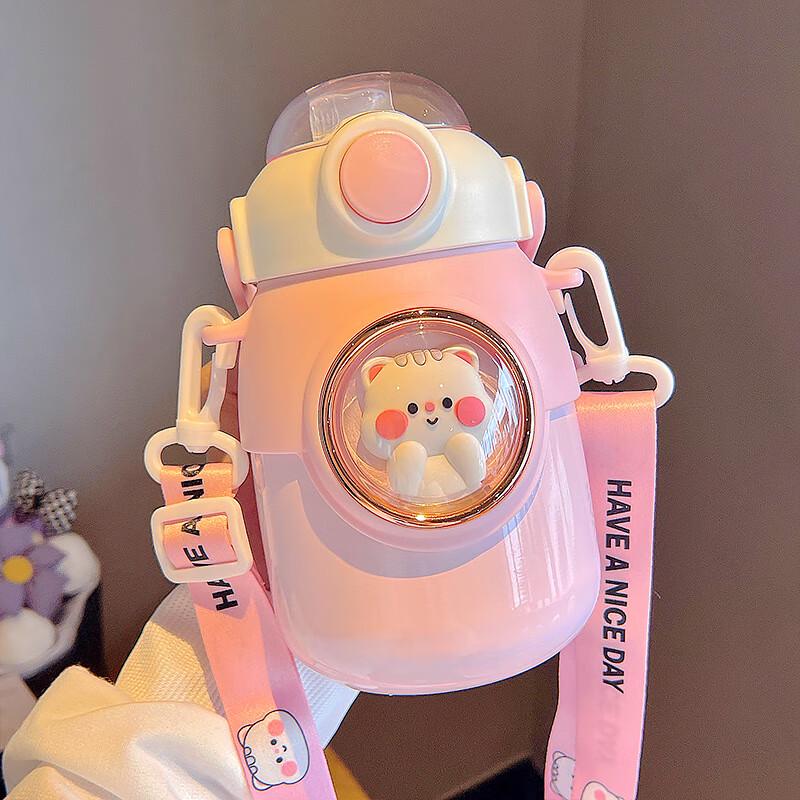 Cute Student 316 SS Insulated Straw Bottle