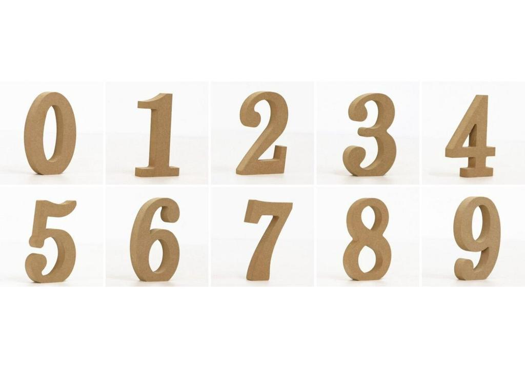 Freestanding DIY Wooden Letters & Numbers: Home, Wedding, and Photography Decor