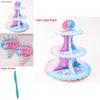 Elegant Baby Gender Reveal Party Decoration Boy Or Girl Disposable Tableware Set